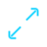 neon style decompress icon