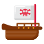 Barco pirata icon