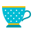 color style 차 컵 icon