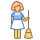 office m style housekeeper icon