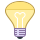 office m style reflector bulb icon