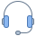 office m style headset icon