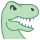office m style dinosaur icon