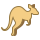 office m style kangaroo icon