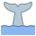 office m style tail of whale icon