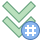 office m style chevron hashtag icon
