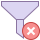 office m style filter löschen icon