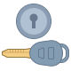 office l style ignition switch warning icon