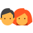 color style couple icon