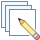 office m style 멀티 편집 icon