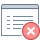 office m style eliminar vista icon