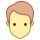 office m style human head icon