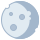 office m style moon phase icon
