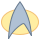 Símbolo de Star Trek Nova Geração icon