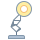 office m style pixar lamp icon
