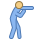 office m style punching icon