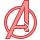 office m style avengers icon
