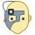 office m style borg head icon