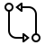 ios 17 outlined style compare git icon