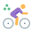 color style triathlon icon