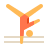 color style artistic gymnastics icon
