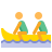 color style banana ride icon