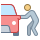office m style autodiebstahl icon