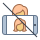 office m style no selfie icon