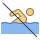 office m style no swimming icon