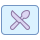 office m style restaurantmitgliedskarte icon