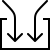 ios 17 outlined style feed in icon