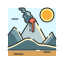 外部噴火風景カラーラインカラーロイヤンウィジャヤ icon