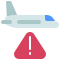 외부 비행 위기 관리 플랫 플랫 육즙 물고기 icon