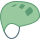 office m style climbing helmet icon