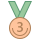 Médaille troisième place icon