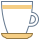 Espresso taza llena icon