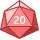 office m style ikosaeder icon