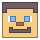 office m style minecraft main character icon