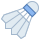 office m style shuttlecock icon