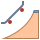 office m style skatepark icon