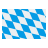 color style bayerische fahne icon