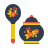 color style khokhloma icon