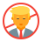 color style anti trump icon