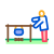 cooking outdoors icon