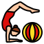 gymnast icon