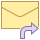 office m style forward message icon