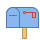 office m style mailbox icon