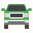 color style pickup front view icon