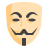 Guy-Fawkes-Maske icon