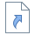 office m style 심볼릭 링크 파일 icon